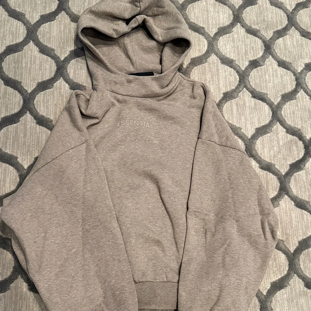 Fear of God Essentials Tan Hoodie - Picture 4 of 11